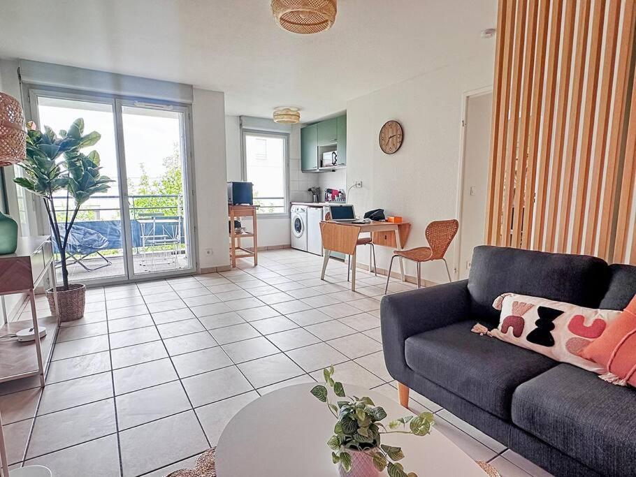 Charmant T2 Terrasse, Garage Villeurbanne Eksteriør billede